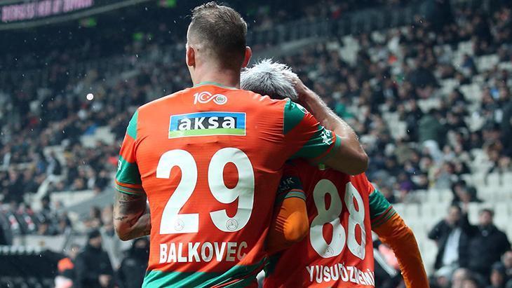 Alanyaspor, Beşiktaş deplasmanında 3 golle kazandı!