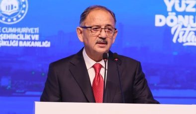 Bakan Özhaseki: Şimdi ‘Yeniden İstanbul Zamanı’ diyoruz