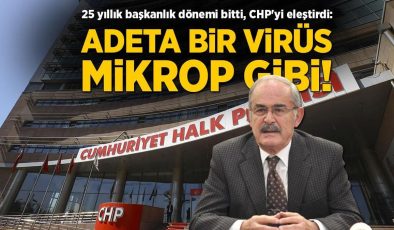 Başkanlık dönemi biten Yılmaz Büyükerşen’den CHP’ye eleştiri: Adeta bir virüs, mikrop gibi