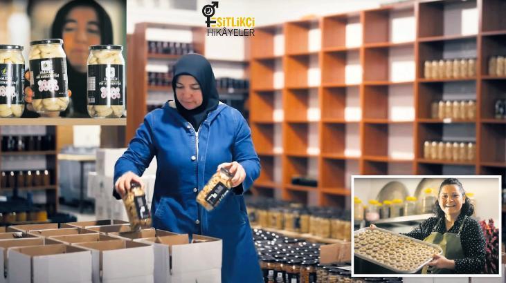 Kadın kooperatiflerinin ürünleri market raflarında