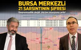 Bursa merkezli 21 sarsıntının şifresi! ‘Depremsellik değil, ölçüm istasyonu arttı’