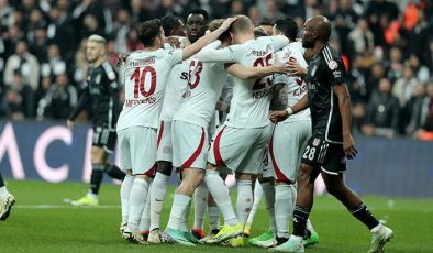 Dev derbide Galatasaray, Beşiktaş’ı 1-0 mağlup etti!