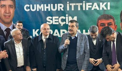 Bakan Yusuf Tekin: 31 Mart’ta, ilk yarısını oynadığımız maçın ikinci yarısı