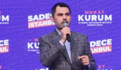 Murat Kurum: 31 Mart’ta gelin, İstanbul’un geleceğinden yana olun