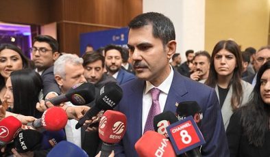 Murat Kurum gazetecilerin sorularını yanıtladı