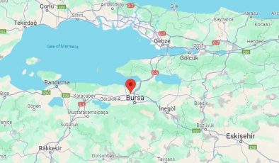Son dakika: Bursa’da 3.5 büyüklüğünde deprem