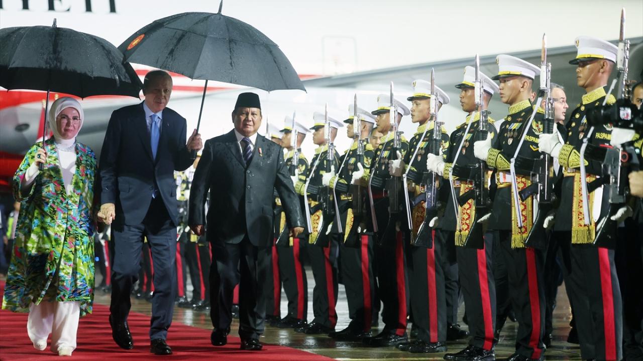 Cumhurbaşkanı Erdoğan’ın Asya’da 2. durağı Endonezya